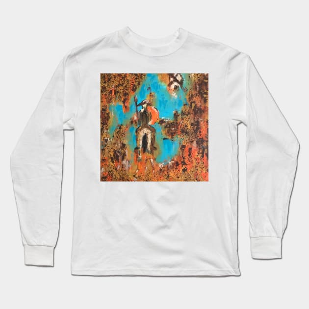 Quijote 2 Long Sleeve T-Shirt by gldomenech